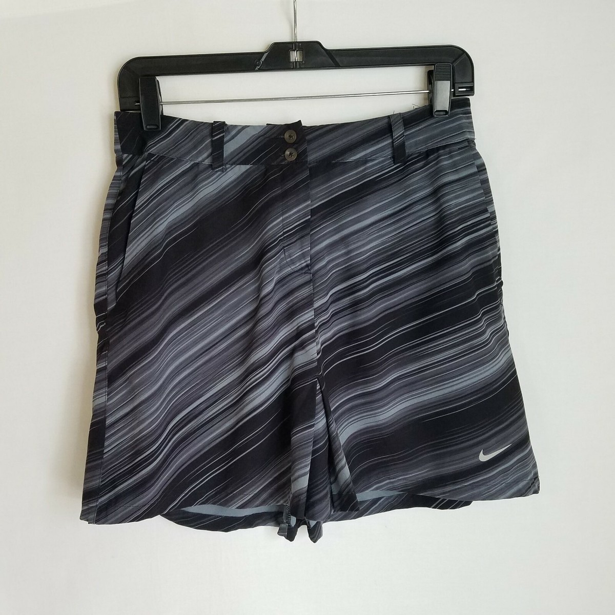 Nike Golf Dri-Fit Tour Performance Womens Black Grey Skort Skirt - Main Image