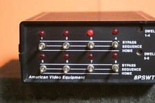 American Video Video switcher 8pswt 8 Camera compsit video