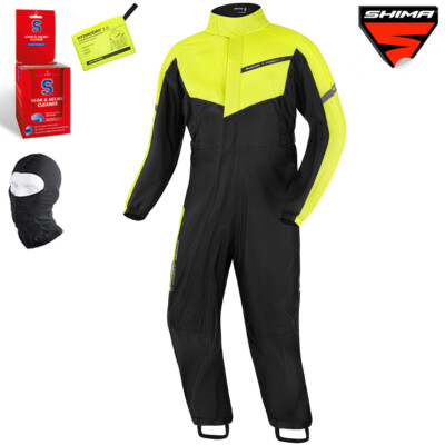 Motorrad Regenanzug | SHIMA HYDRODRY 2.0 | Wasserdicht Motorradkombi XS - XXXL