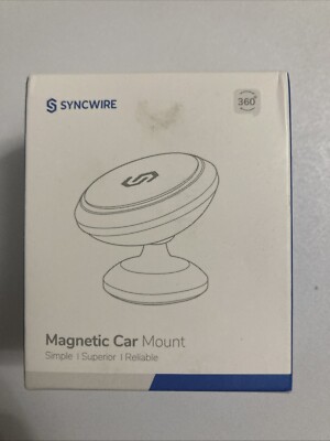 Magnetic Car Mount for Your Car- Syncwire Brand, Brand New Still in Box