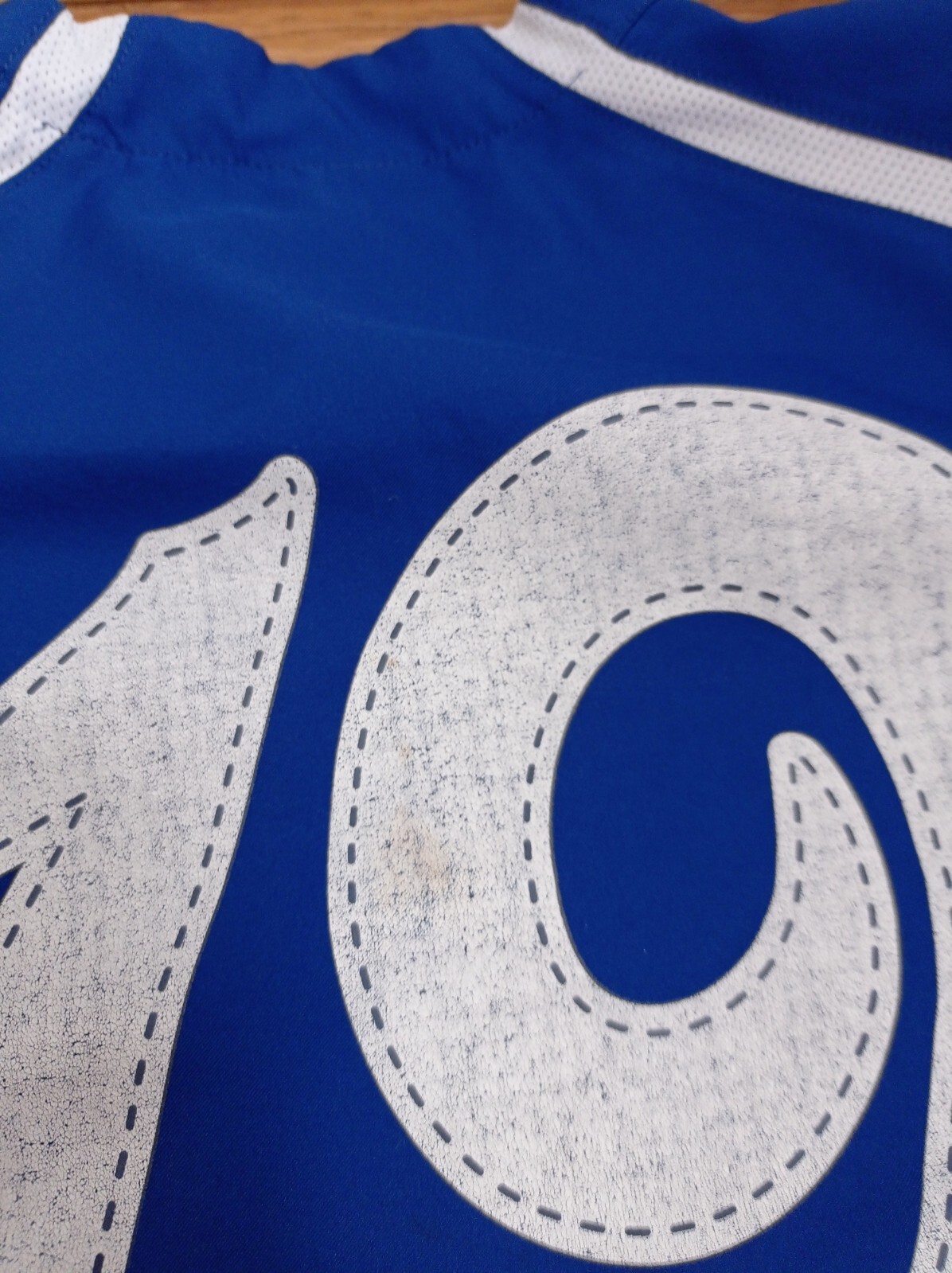 #19 FC WETTINGEN 93  SHIRT ADIDAS JERSEY SOCCER SIZE XL Match Worn Player Issue thumbnail 7