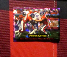 KARL MECKLENBURG MICHAEL BROOKS 1993 Pro Set PRIZM CRACKED ICE Power Combo  RARE