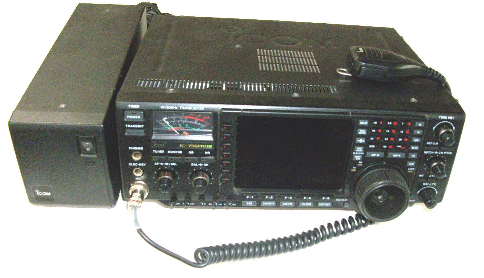 ICOM IC-756PROIII 756pro3 Transceiver PS-125 POWER SUPPLY Ham