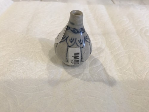 Antique Hoi An Hoard Shipwreck 15th Century jarlette /pot/vase blue/white#125858 - Picture 4 of 6