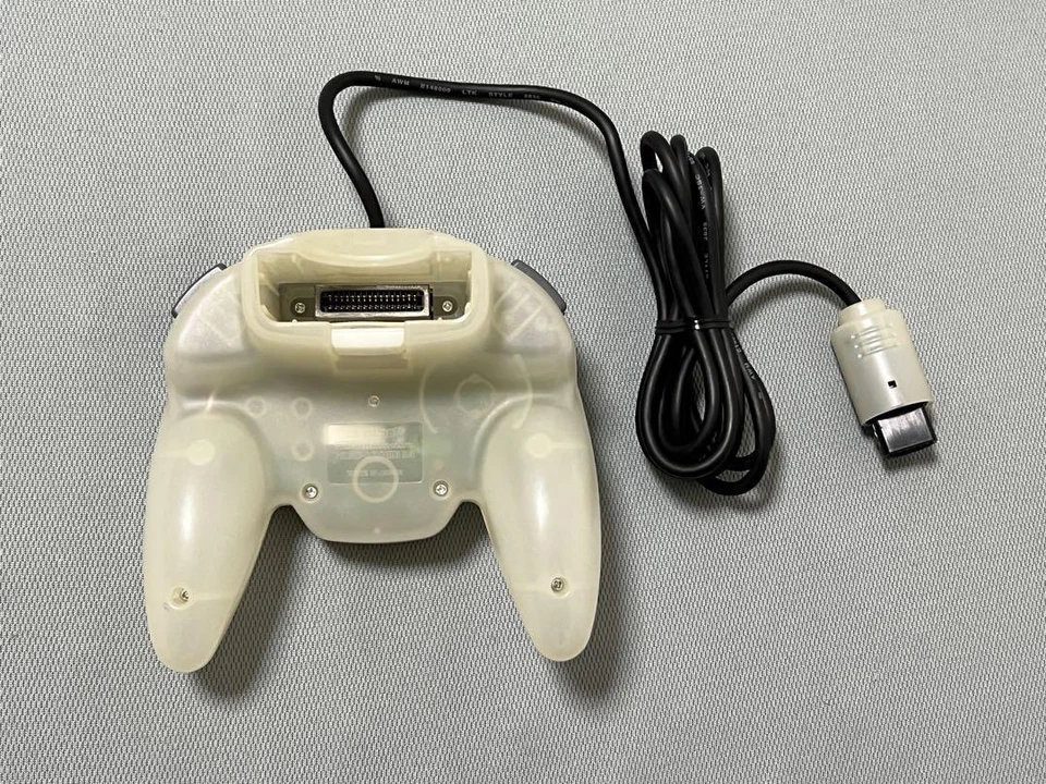 Nintendo 64 N64 Hori Pad Mini Controlador Blancanieves Trabajo Probado - Imagen 2 de 2