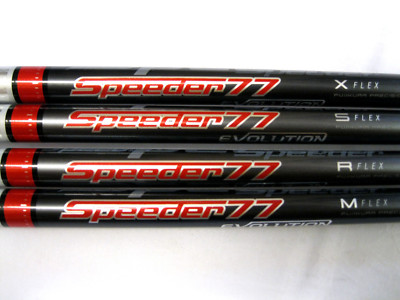 SPEEDER 77 EVO HYBRID SCHÄFTE & ADAPTER REG/STIFF/X TaylorMade/Titleist/Callaway