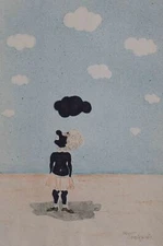 Cartoon Humor Satire Semiramis Aydinlik Signed Printmaking 20th Century