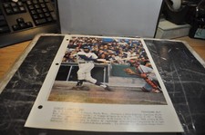 montreal expos 1973 # 39 coco Laboy Dimanche Derniere Heure Newspaper photo mlb