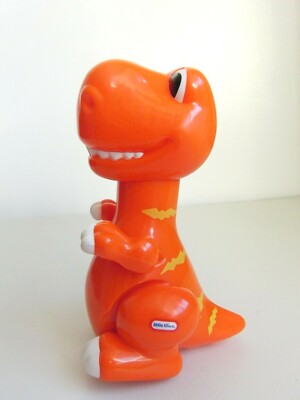Little Tikes Orange Dinosaur on wheels, moving arms and legs, 7