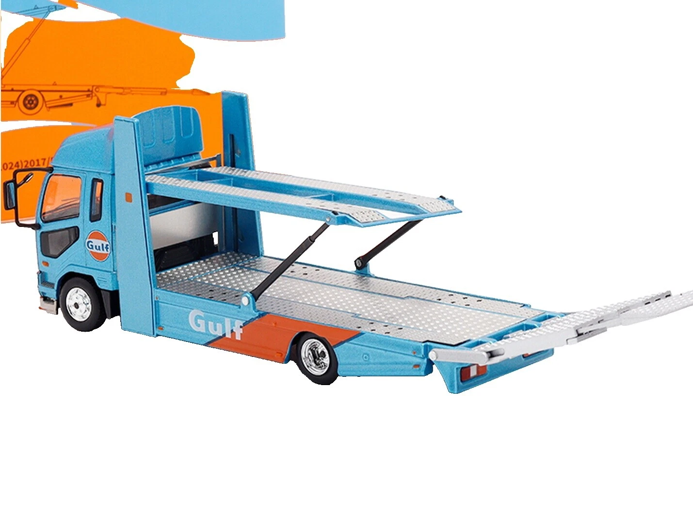 Mitsubishi Ferro Fundido 1:64 Escala Carros, caminhões e vans