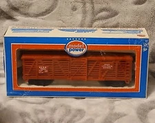 HO Scale Model Power Swift Live Stock Express Stock Car SLXS 72221 W/Box