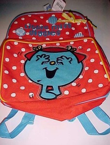 mr men backpack