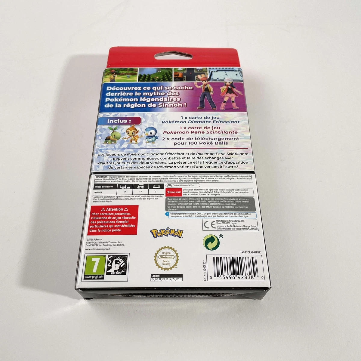 Pack Duo Pokémon Diamant Etincelant Et Perle Scintillante Nintendo Switch Pokemon Diamant Etincelant & Perle Scintillante Pack duo Neuf 45496428389 | eBay