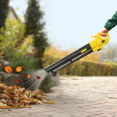 #ad Leaf Blower Mulcher Vacuum Yard Tool Outdoor Leaves Collection Corded Electric $65.08