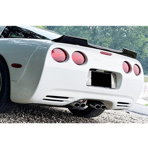 Alerón trasero negro brillante para Corvette C5 ZR1 estilo extendido 1997-2004 - Imagen 4 de 9