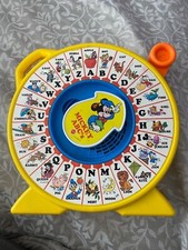    Vintage Mattel See 'N Say Disney Mickey Mouse ABC's 1989 Toy Tested and Works