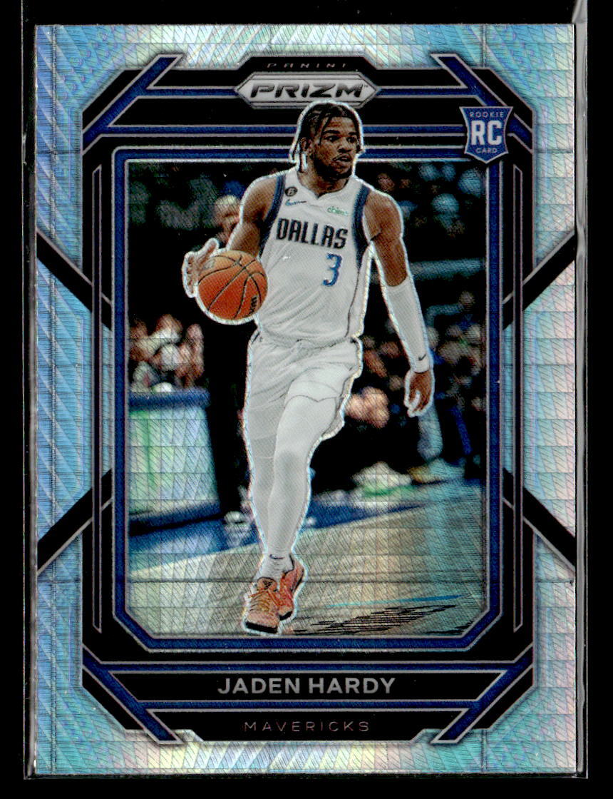Jaden Hardy 2022-23 Panini Prizm #226 Prizms Hyper Dallas Mavericks