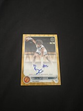 2023 Topps Chrome Bryce Griggs Overtime Elite Gold Wave Refractor Auto /50
