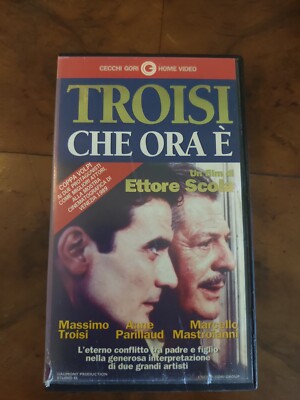 CHE ORA E' - VHS CECCHI GORI HOME VIDEO DREI UND MASTROIANNI *SELTEN*
