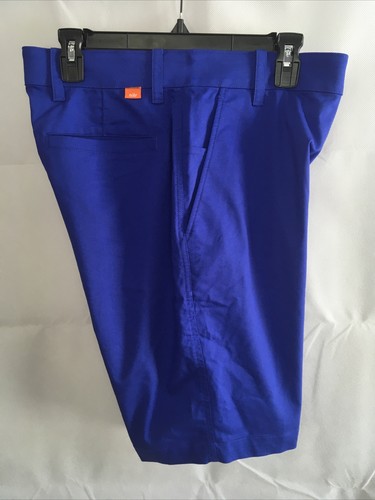 Nike Golf Shorts Men’s Dri-Fit Size 30 M Blue Flat Front Inseam 9.5” J2 - Picture 10 of 12
