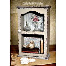 New Primitive Country Victorian Vintage Style Cupboard Cabinet Curio Shelf 20"