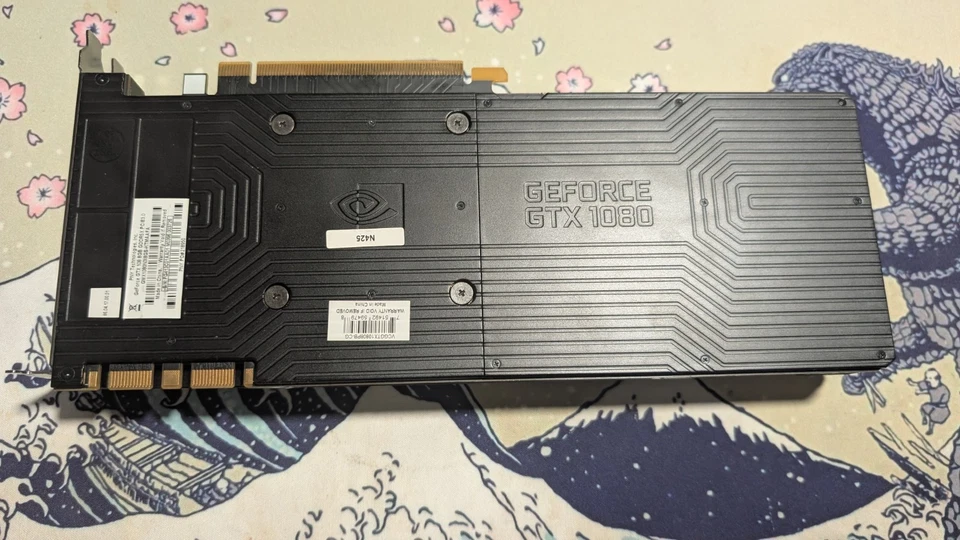 NVIDIA GeForce GTX 1080 Graphics Card 8GB GDDR5X | VR Ready | HDMI & DisplayPort - Image 2 of 3