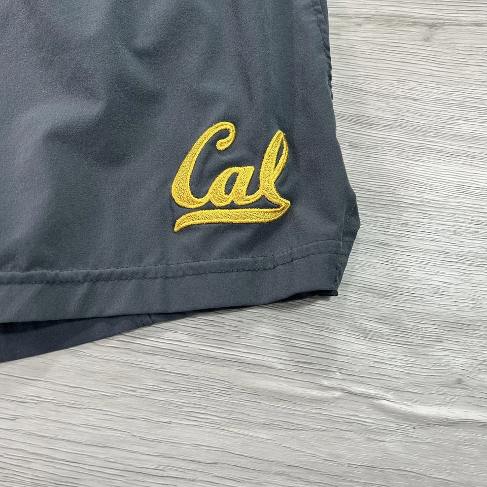 California Golden Bears Shorts Mens Medium Gray NCAA Football Under Armour - Image 3 of 4