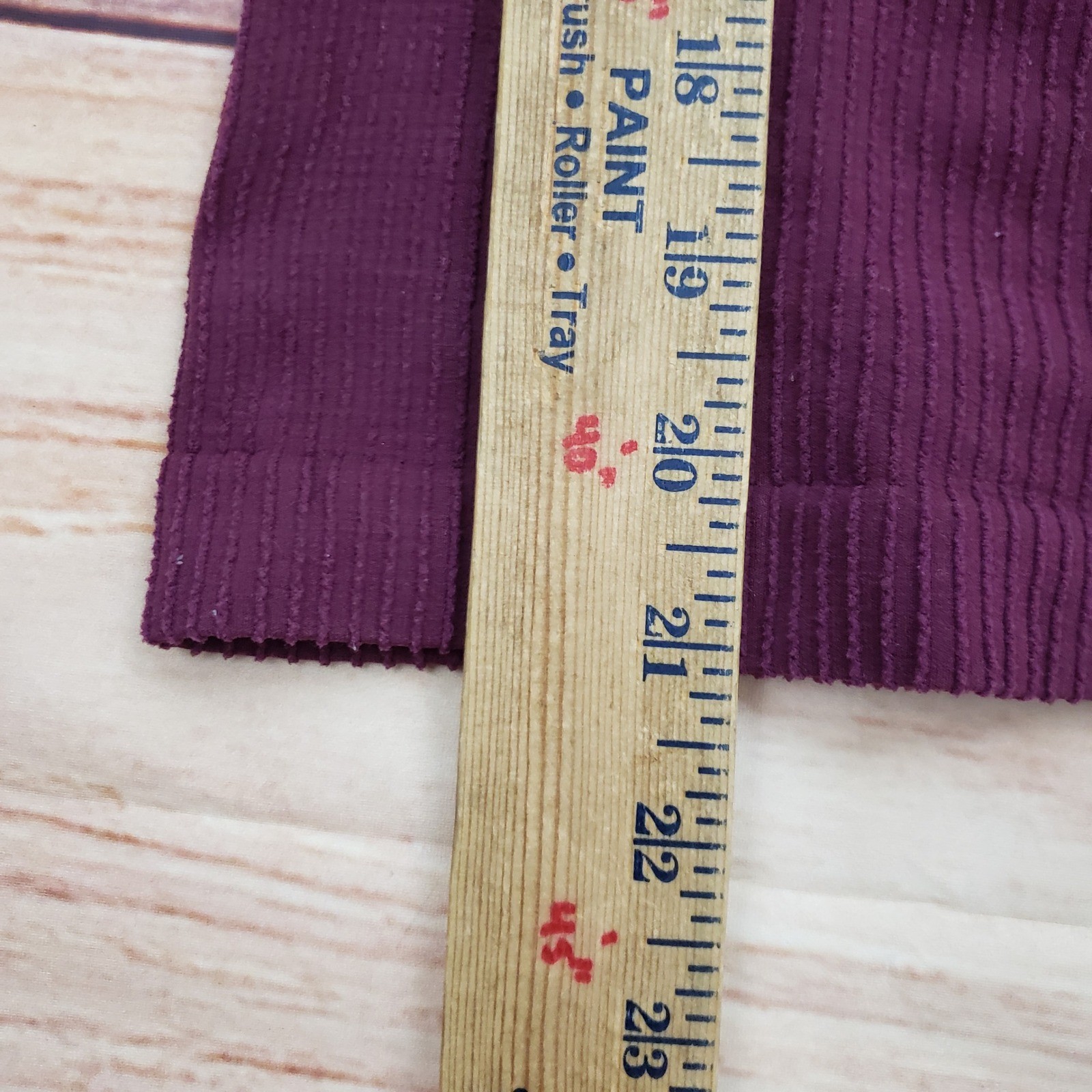 Intimately Free People Seamless Cami Tank Womens XS/S Purple Top Lace Up V-Neck