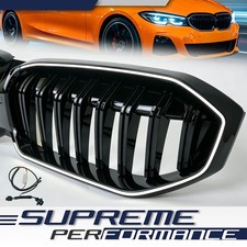 LED K�hlergrill Nieren Grill Frontgrill Schwarz f�r BMW 3er G20 G21 LCI 2023+