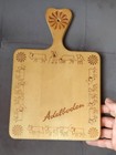 Adelboden Wooden Cutting Carving Board Chopping Block Switzerland Souvenir — photo 2