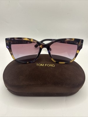 Tom Ford Elsa FT1108 Sunglasses Female Colored Havana  55mm New 100% Authentic