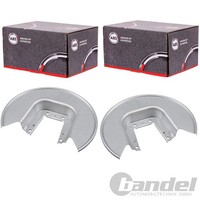 2X A.B.S. Spritzbleche Bremsscheiben Hinten Passend FüR Peugeot 206 | 11384