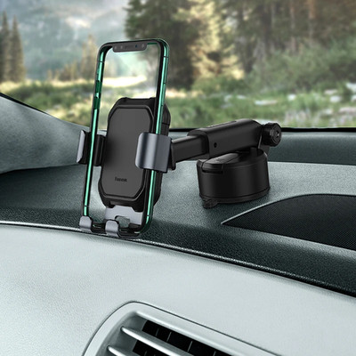 Baseus Gravity Car Phone Holder Suction Cup Air Vent GPS Mount Universal