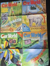 RARE NATWEST Our world Issues 1 - 4 w/ Two Calendar Inserts 1990 & coupons 
