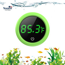 Fish Tank Thermometer, LED Aquarium Thermometer Digital Accurate Temperature Ga