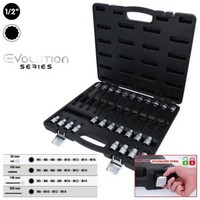 SteckschlüSselsatz KS Tools 911.4540 Chrom-Vanadium-Stahl
