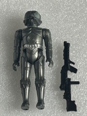 Star Wars Vintage: Bounty Hunter Zuckuss & Blaster Rifle   (c) 1982  no Coo