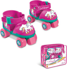 - Roller Skate Toys-Pattini a Rotelle Regolabili Unicorn per Bambini-Taglia Dal 