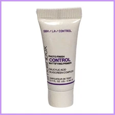 2 x Smashbox Photo Finish Control Mattifying Primer 0.17oz 5ml Mini Salicylic