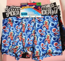Marvel Spiderman Boys Size 10 Boxer Brief Underwear, 3 Pack, Size NWT