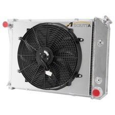 4 Row Aluminum Radiator for 68-88 Chevy Chevelle Impala Caprice Camaro El Camino