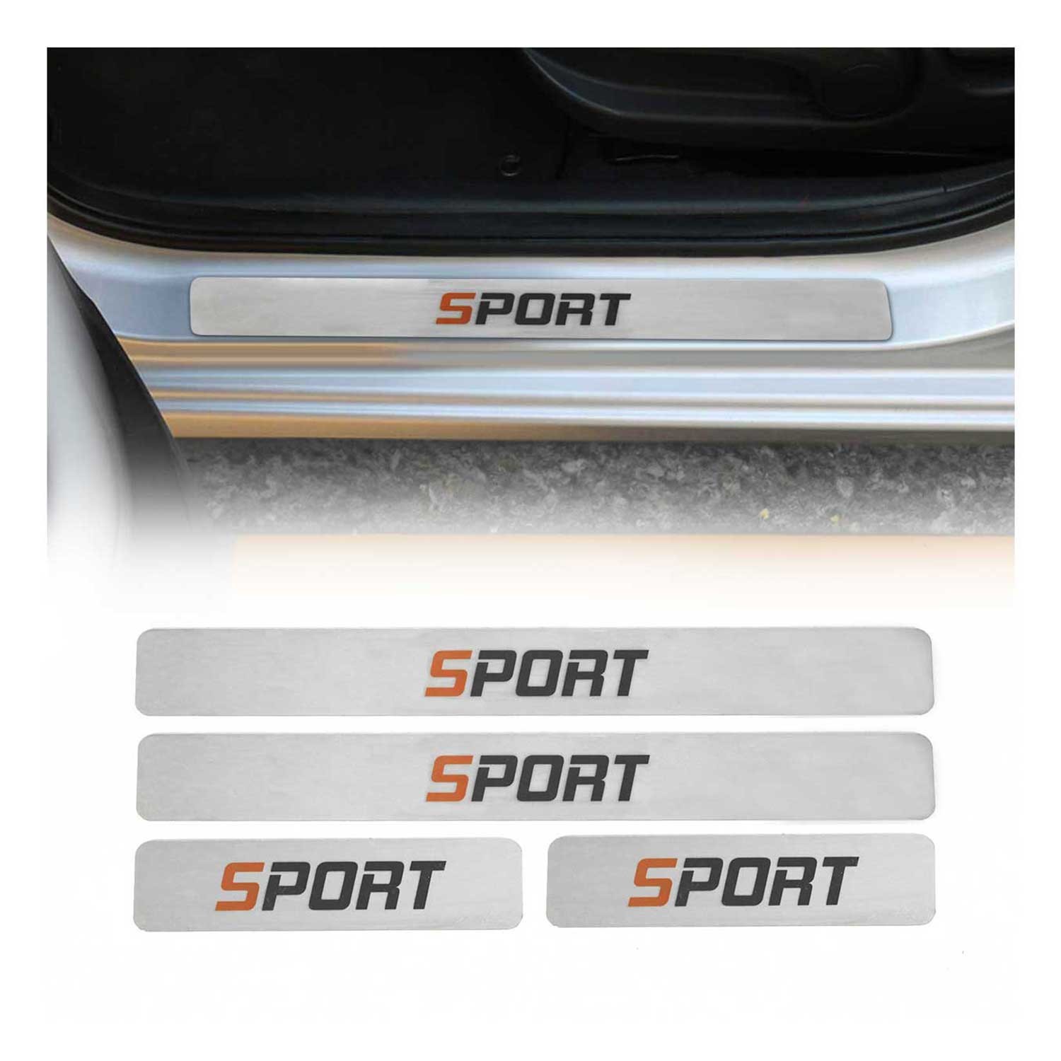 Seuil de porte pour Ford Kuga III protection anti-rayures bas de caisse