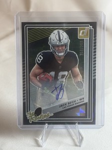 2025 Panini Donruss Jack Bech The Rookies Auto /299