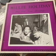 Billy Holiday..rare West Coast Recordings..Mono