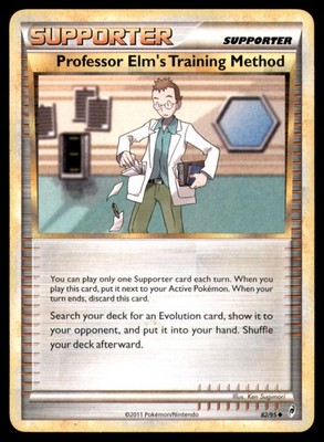 Professor Elm's Training Method 82 95 UC Call of Legends Pokemon MP