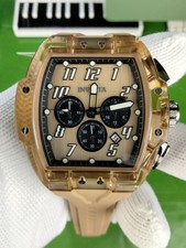 Invicta S1 Rally 49981 Men  s 47 mm Brown Transparent Chronograph Watch