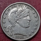 1911 Barber Half 50c XF #98773