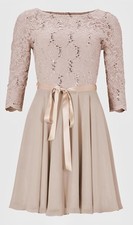 SWING Cocktailkleid Kleid Hellrosa Rose 44
