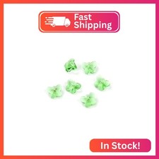 20pcs Cute Czech Butterfly Crystal Glass Pendant Drop Beads 10mm 0.4 Inch Augu