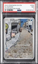 2023 POKEMON SVI EN-SCARLET & VIOLET ILLUSTRATION RARE #204 SLOWPOKE PSA 7
